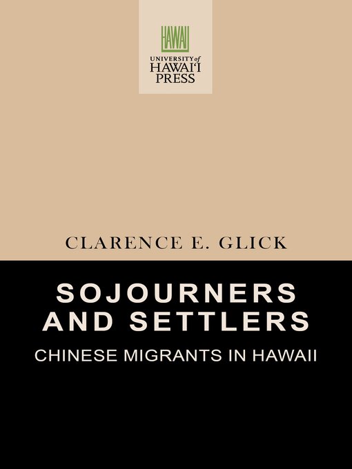 Title details for Sojourners and Settlers by Clarence E. Glick - Available